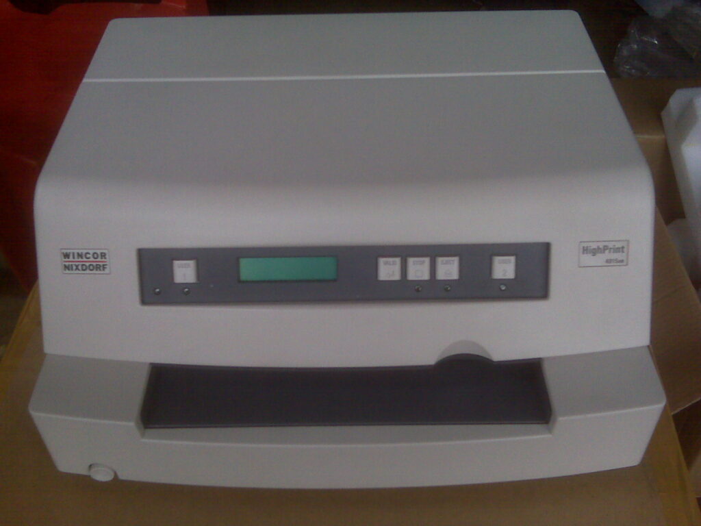 passbook printer wincor nixdorf 4915