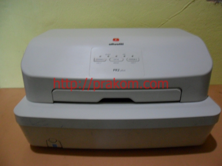 perbaikan printer passbook olivetti pr2plus