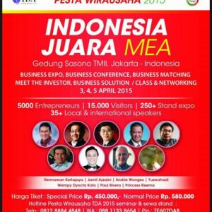 harga tiket pesta wirausaha 2015