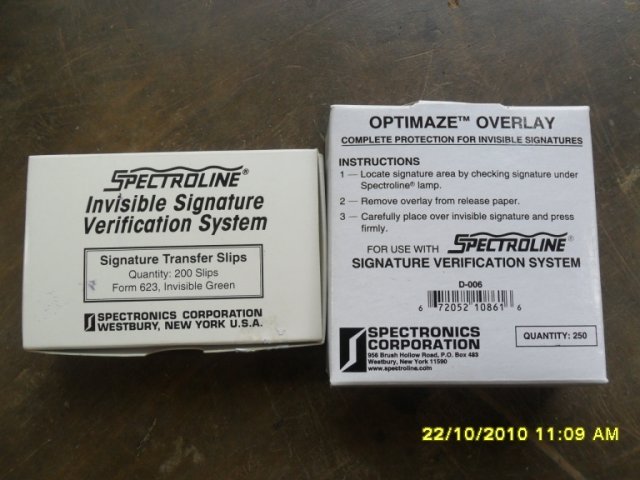 kertas spectroline