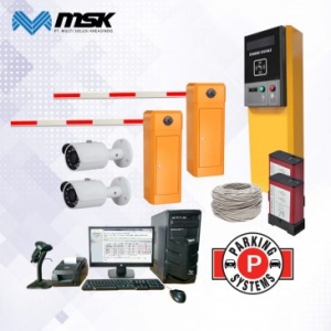 palang parkir otomatis Semi Manless Cashless
