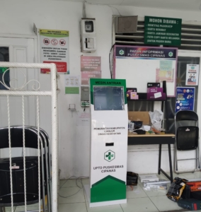 jual mesin antrian puskesmas cipanas