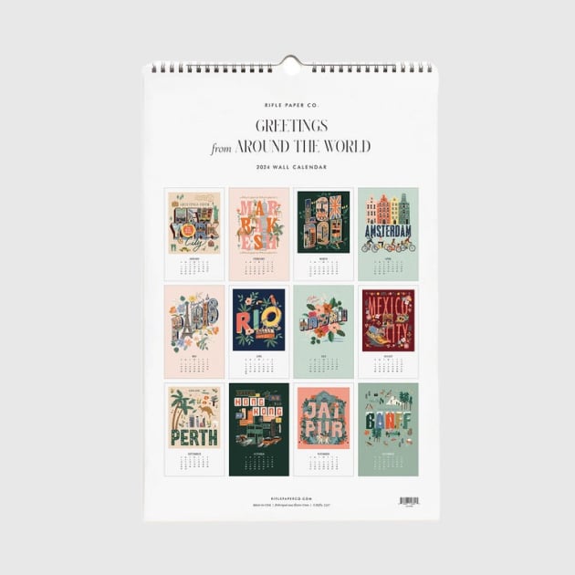 2024 Wall Calendar Greetings From Around The World (3)