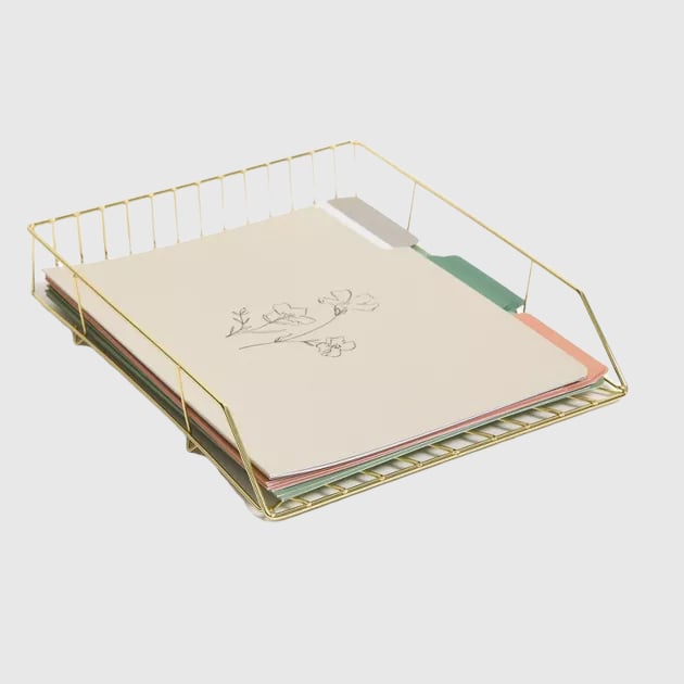 U Brands 12ct File Folders Subtle Textures (6)