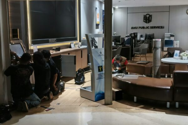 mesin antrian kemenkumham 1