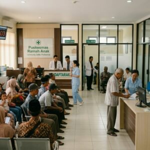 mesin antrian puskesmas terdekat